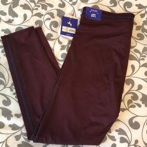 Burgundy Highrise JoyLab Leggings